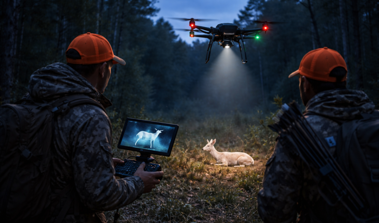 Is Thermal Drone Deer Recovery Legal in Wisconsin?